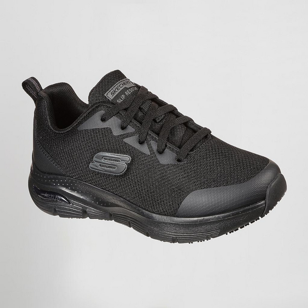 Zapatilla Skechers ARCH FIT SRA Negro. SK108019EC