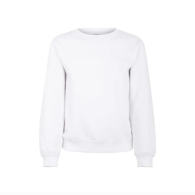 Sudadera VELILLA KIDS SC270K BLANCO 100 Cuello redondo. 60%-40% 270G.