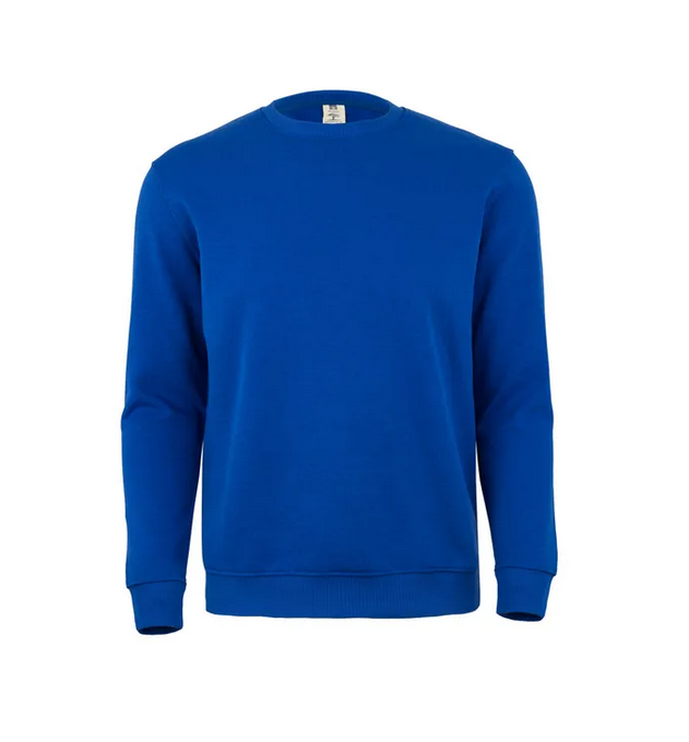 Sudadera VELILLA MK620V AZUL ROYAL 502 Cuello redondo. 60%-40% 270G.