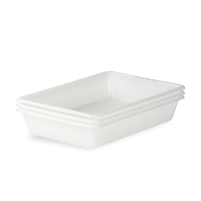 Cubeta Fleta 203 3L 35x23x7 BLANCA