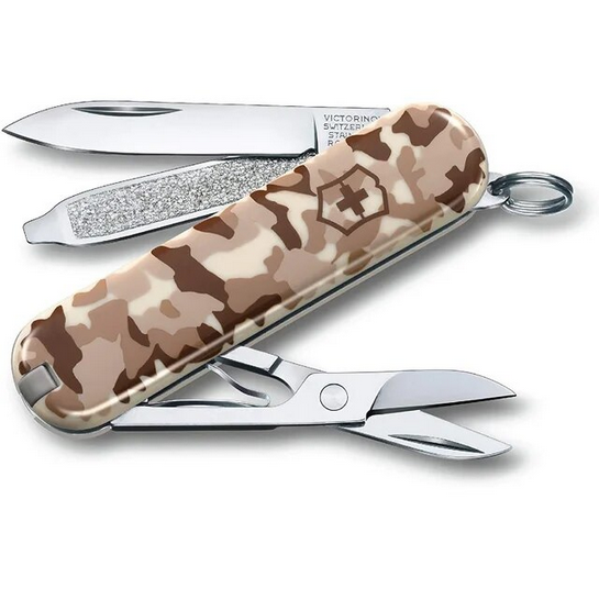 Navaja Victorinox 6223.941 Classic 58 MM, CAMUFLAJE DESIERTO.