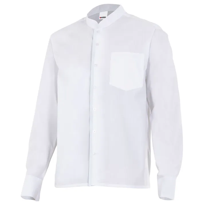 Camisa Velilla LISTAN BLANCO M/L Cro. Mao.