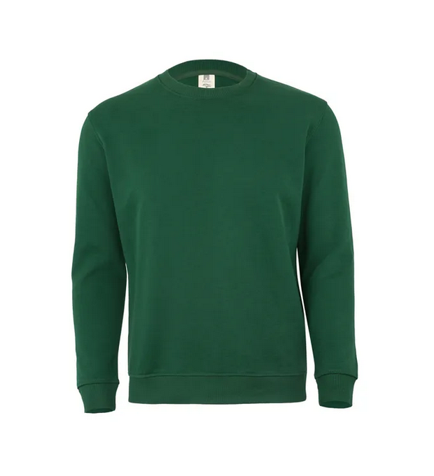 Sudadera VELILLA MK620V VERDE BOTELLA 602 Cuello redondo. 60%-40% 270G.