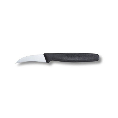 Cuchillo Pelador Victorinox 5.0503 6cm Decorador Curvo NEGRO