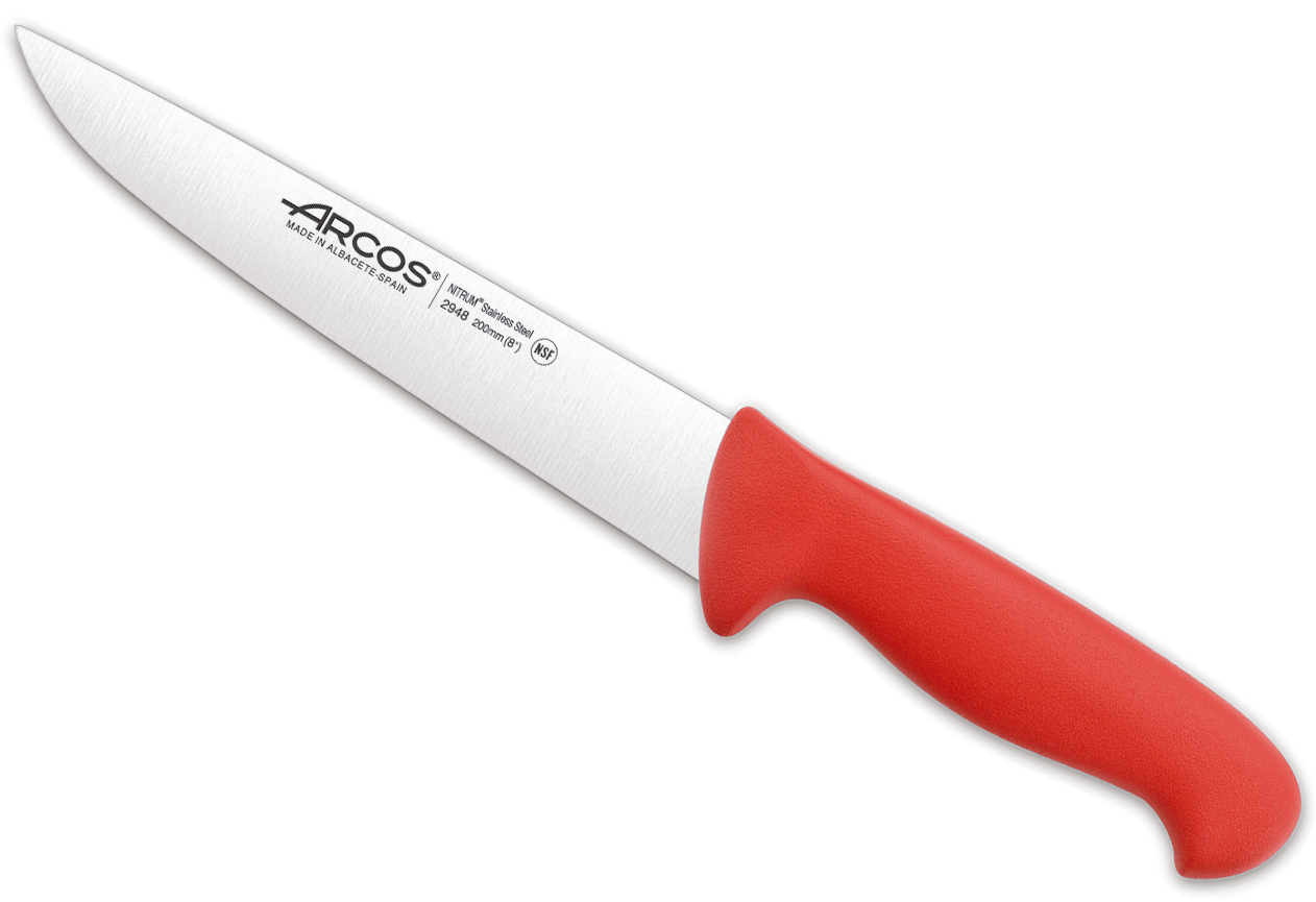 Cuchillo Arcos 294822 ROJO 20 cm. SERIE 2900