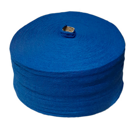 Kg. funda algodón AZUL ROYAL ROLLO B (sin cortar).