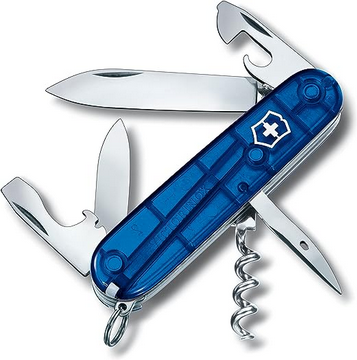 Navaja Victorinox 13603.T2B1 SPARTAN TRANSP. AZUL BLISTER