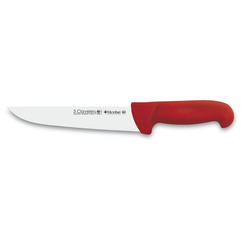 Cuchillo 3 Claveles 08037 Carnicero 20cm ROJO