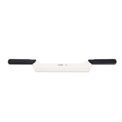 Cuchillo Giesser 9615-WW 30 cm NEGRO ALVEOLOS 2 MANGOS.