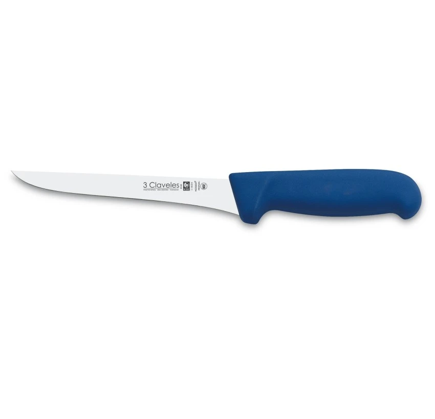 Cuchillo 3 Claveles 08142 Deshuesar 13 cm AZUL