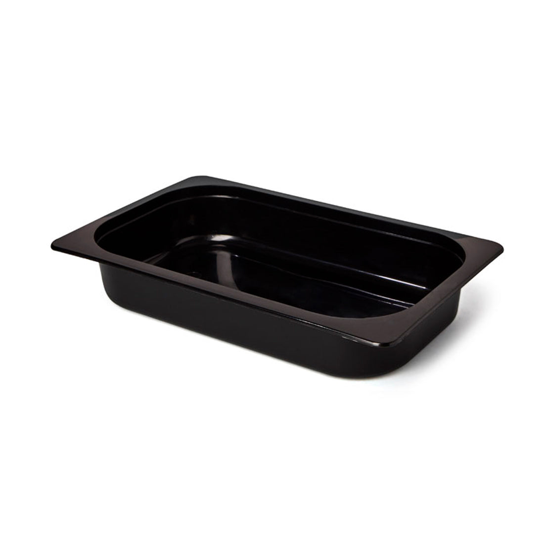 Bandeja termosellable NEGRO 32x26x8cm. PP Inyectado. ETP012 1/8-80mm. OUTLET.