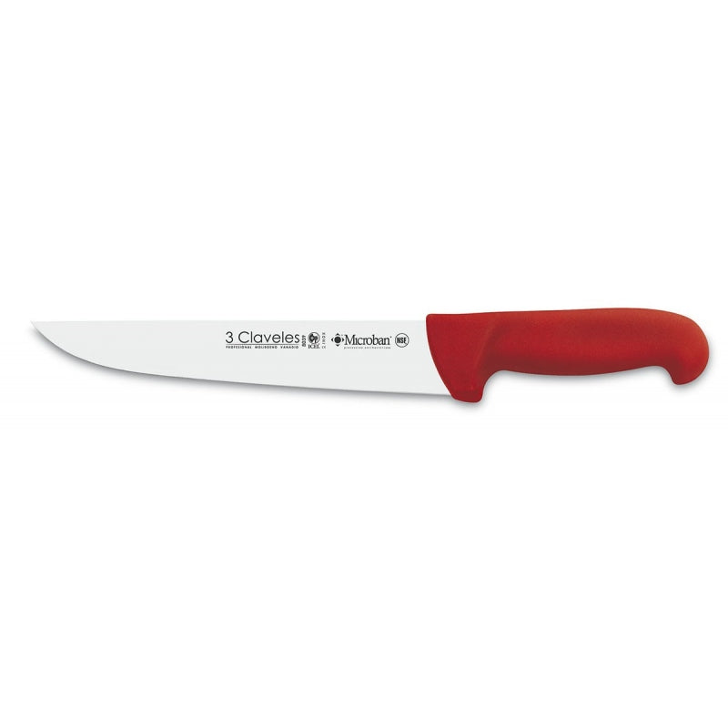 Cuchillo 3 Claveles 08039 Carnicero 26 cm ROJO