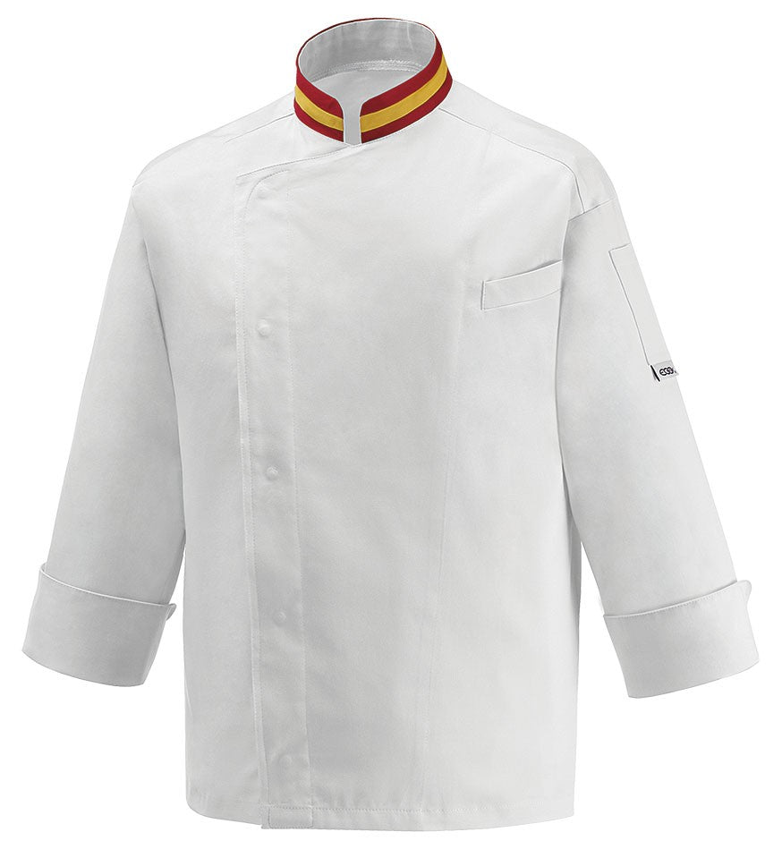 Chaquetilla Egochef 2053001C NATIONS ESPAÑA BLANCO