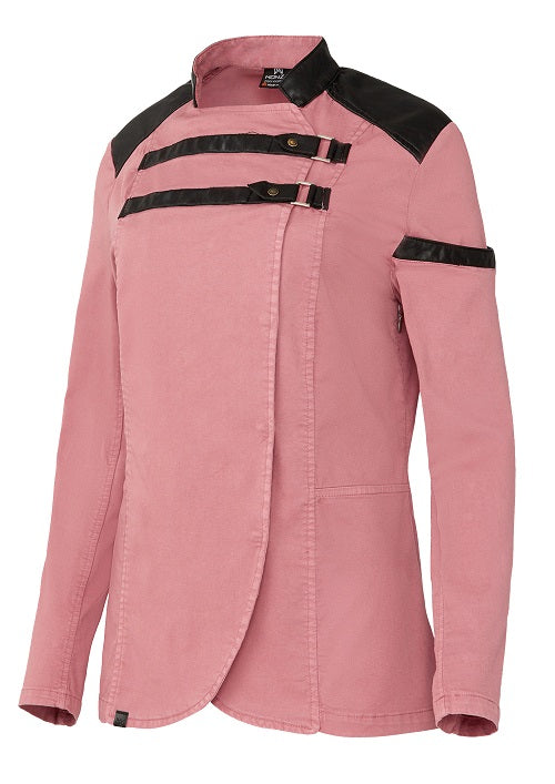 Chaquetilla Monza 4141 ROSA 40 Combi polipiel Señora 215G.