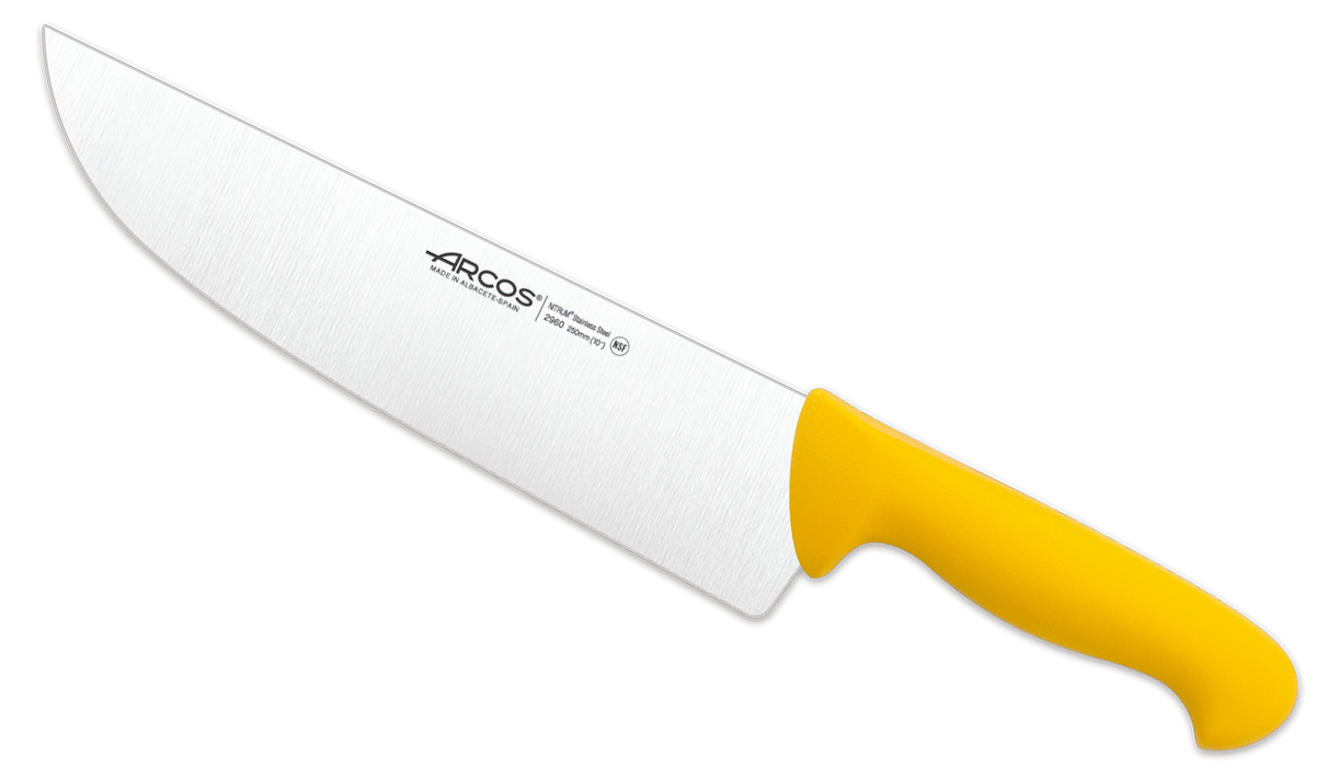 Cuchillo Arcos 296000 AMARILLO 25 cm. SERIE 2900