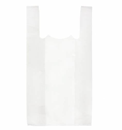 Bolsa Camiseta 50x60cm G200 Blanco. Pack 100U (1000U).