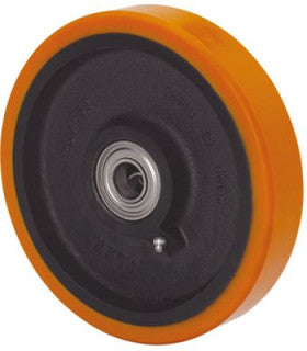 Rueda HUB 2-3604 900Kg. 180mm. Naranja. HUB180-20-60.